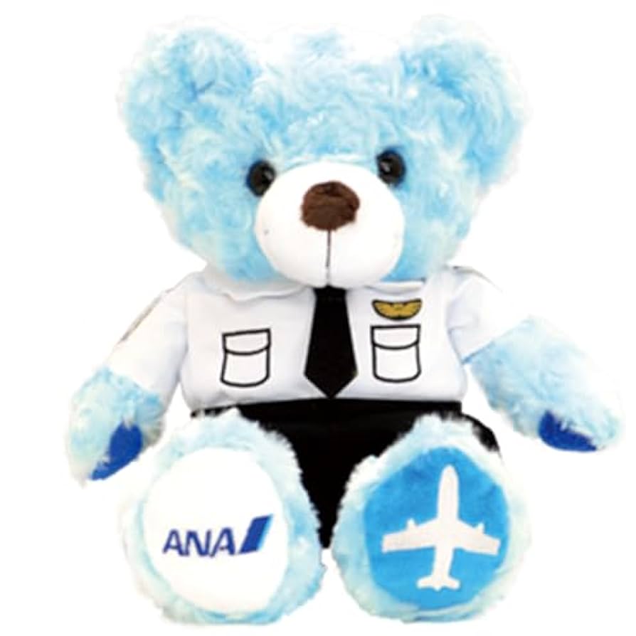 Amazon.co.jp: ご当地ベア ANA パイロット ぬいぐるみS 藤二誠